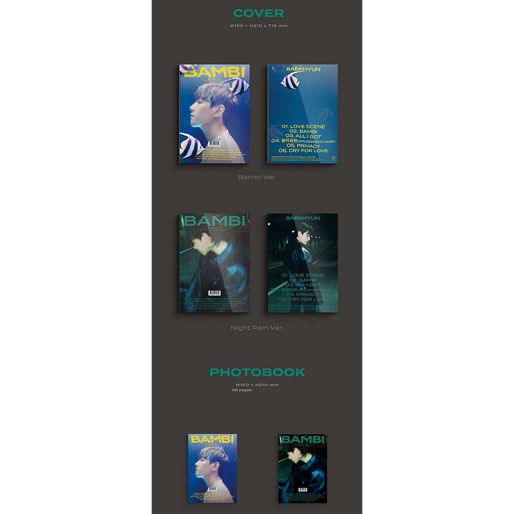 Exo Baekhyun - 3rd Mini Album [ Bambi ]_photobook Version