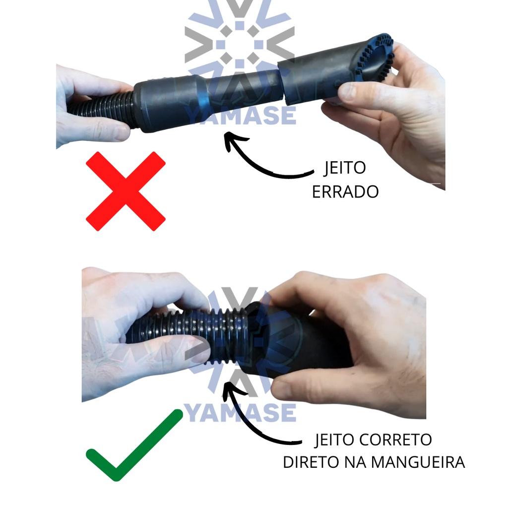 Bocal Escova Tira Pelo Para Aspirador E Extratora Detailer