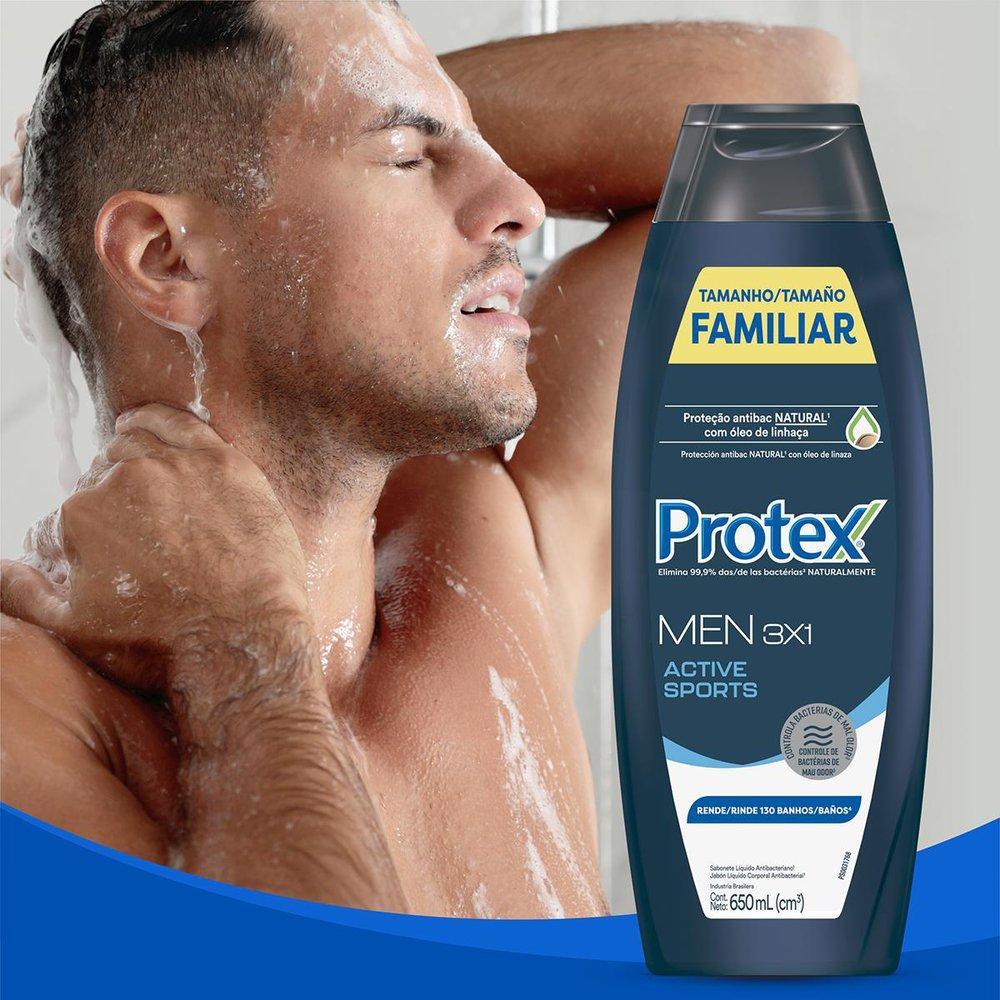 Sabonete Líquido Masculino Protex Men Sport 650ml