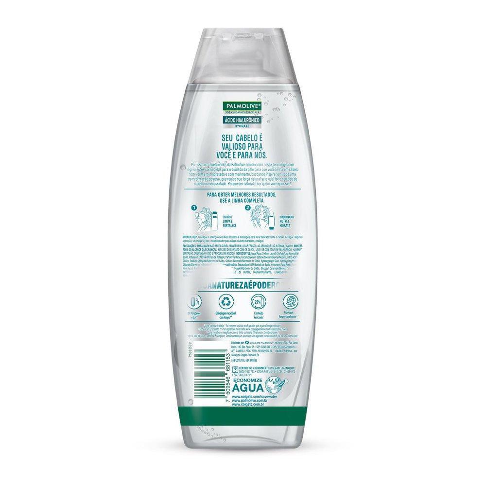 Shampoo Palmolive Sos Cuidados Especiais Hydrate Hialurônico 350ml