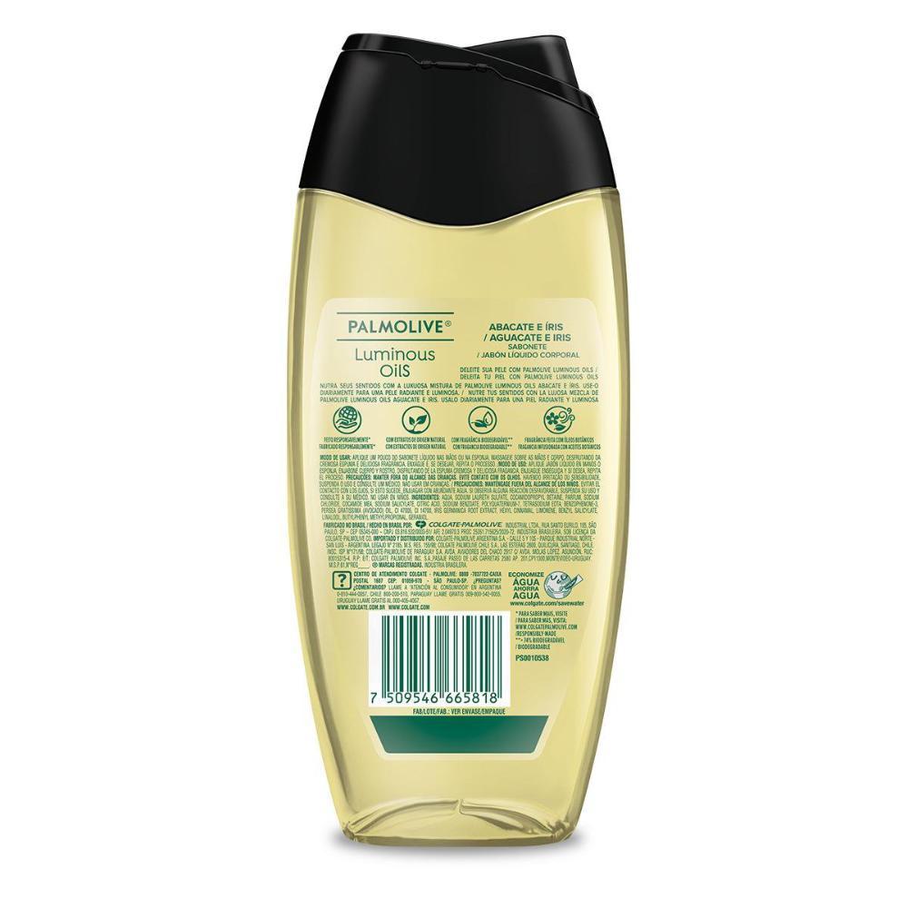 Sabonete Líquido Palmolive Luminous Oils Sensação Nutritiva Para O Corpo 250ml