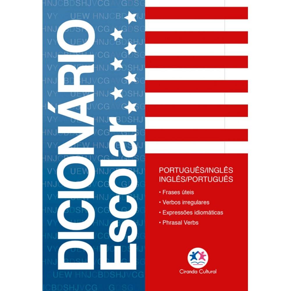 Livro - Dicionário Escolar Português/Inglês