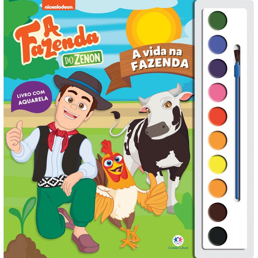 Livro - A Fazenda Do Zenon - A Vida Na Fazenda
