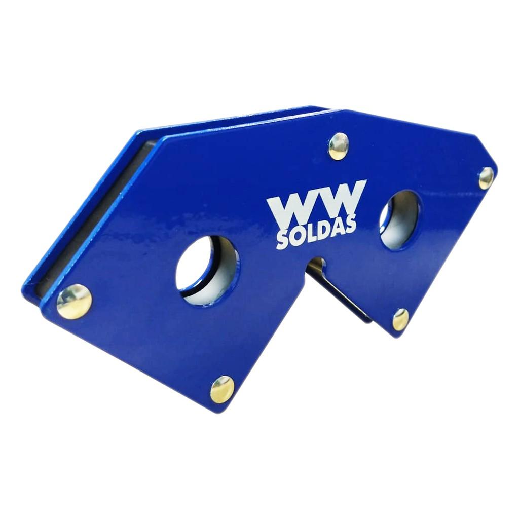 Esquadro Magnético Multi Angulo 18kg Para Soldador Wwsoldas