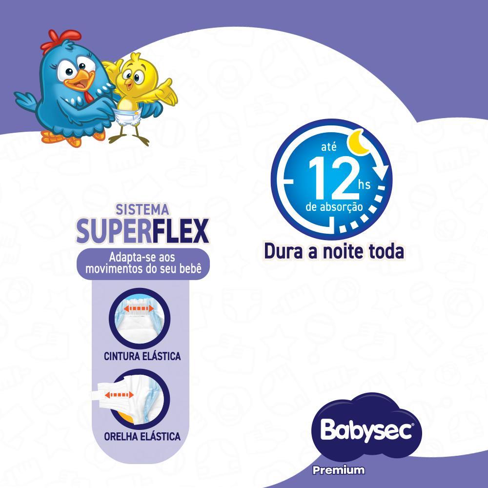 Kit 3 Fraldas Babysec Galinha Pintadinha Premium Tamanho Xg 24 Unidades Cada