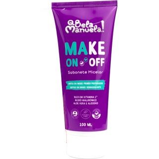 Kit Sabonete Micelar Make On/off Qbm003 + Óleo De Rosa Mosqueta Q Bela Manuela