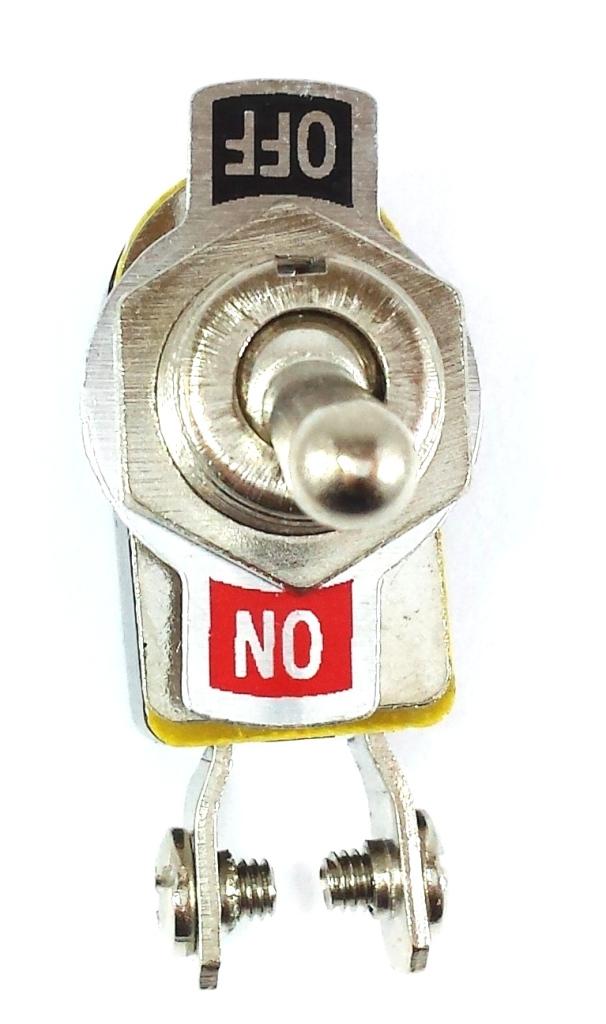 Chave Tic Tac Metal On/off 2 Pinos 2 Terminais Knh-1s 12v 24v 32v 110v 220v Liga Desliga Botão Universal Interruptor Uso Geral
