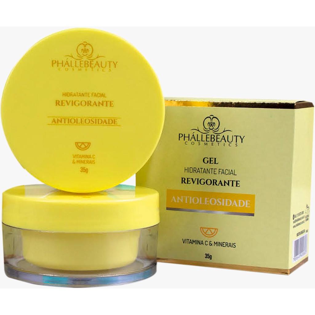 Hidratante Facial Em Gel Antioleosidade 35g Phállebeauty