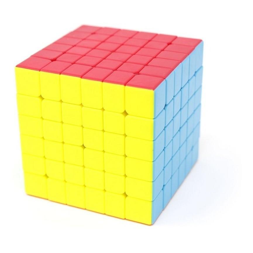 Cubo Mágico 6x6 Qiyi Qifan Stickerless Sem Adesivos