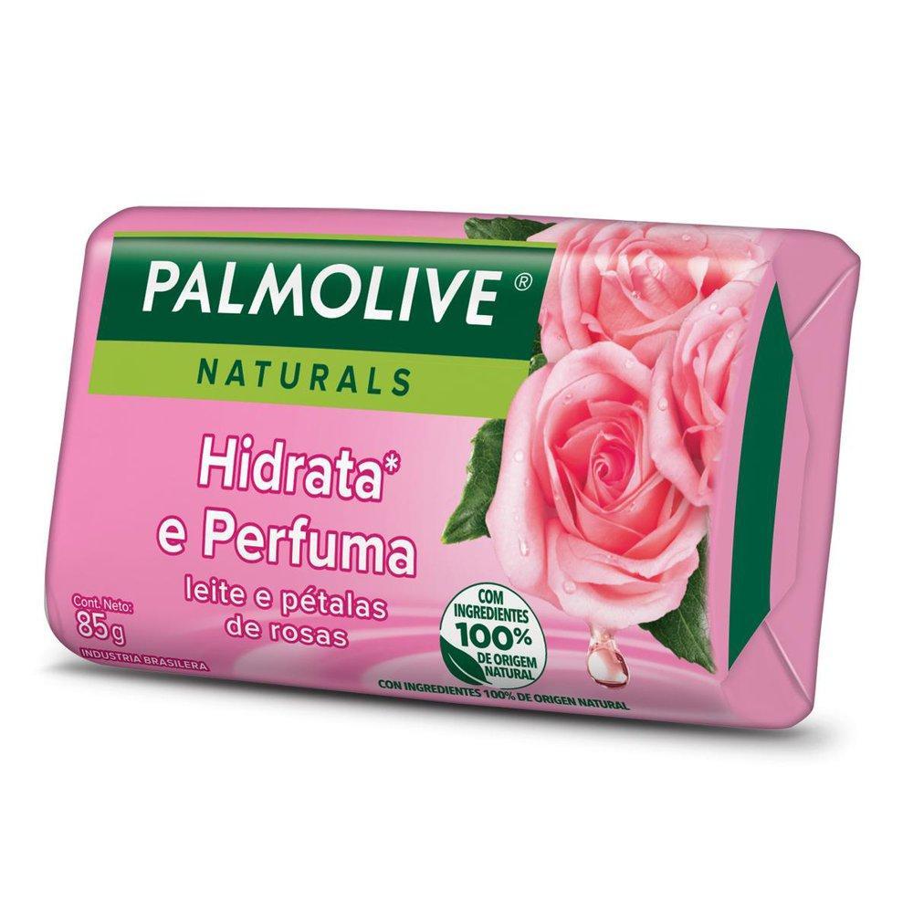 Sabonete Em Barra Palmolive Naturals Hidrata Perfuma 85g
