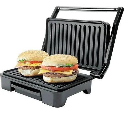 Grill Sanduicheira Mallory 900W Inox Antiaderente Com Coletor Gordura