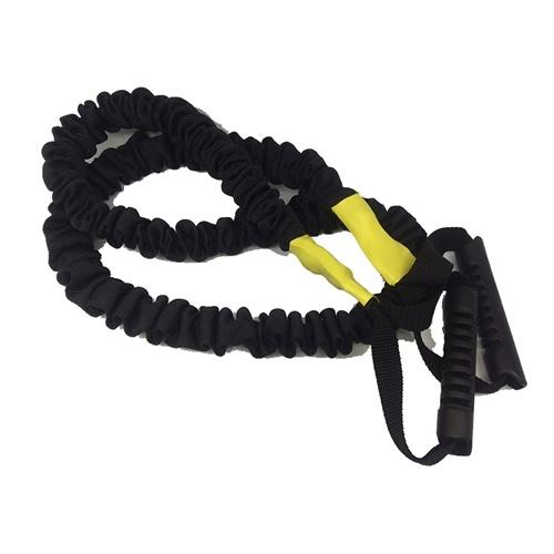 Extensor Elástico Revestido Rubber Rythmoon Médio Amarelo