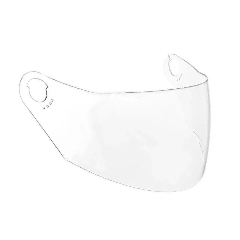 Viseira Capacete PRO Tork R8 Masculinos E Femininos Cristal E Fumê