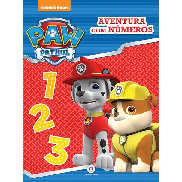 Kit Livros Coleção Patrulha Canina Licenciados Escolares