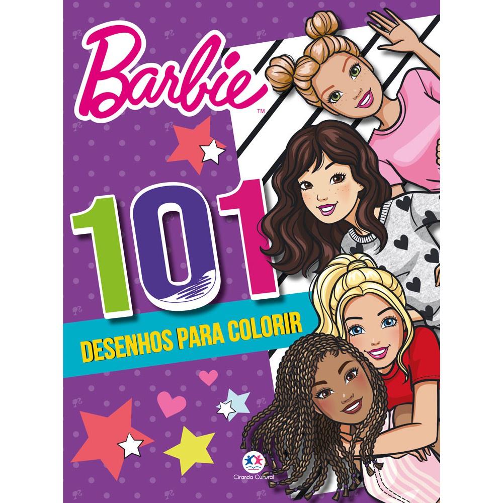 Livro - 101 Primeiros Desenhos - Barbie