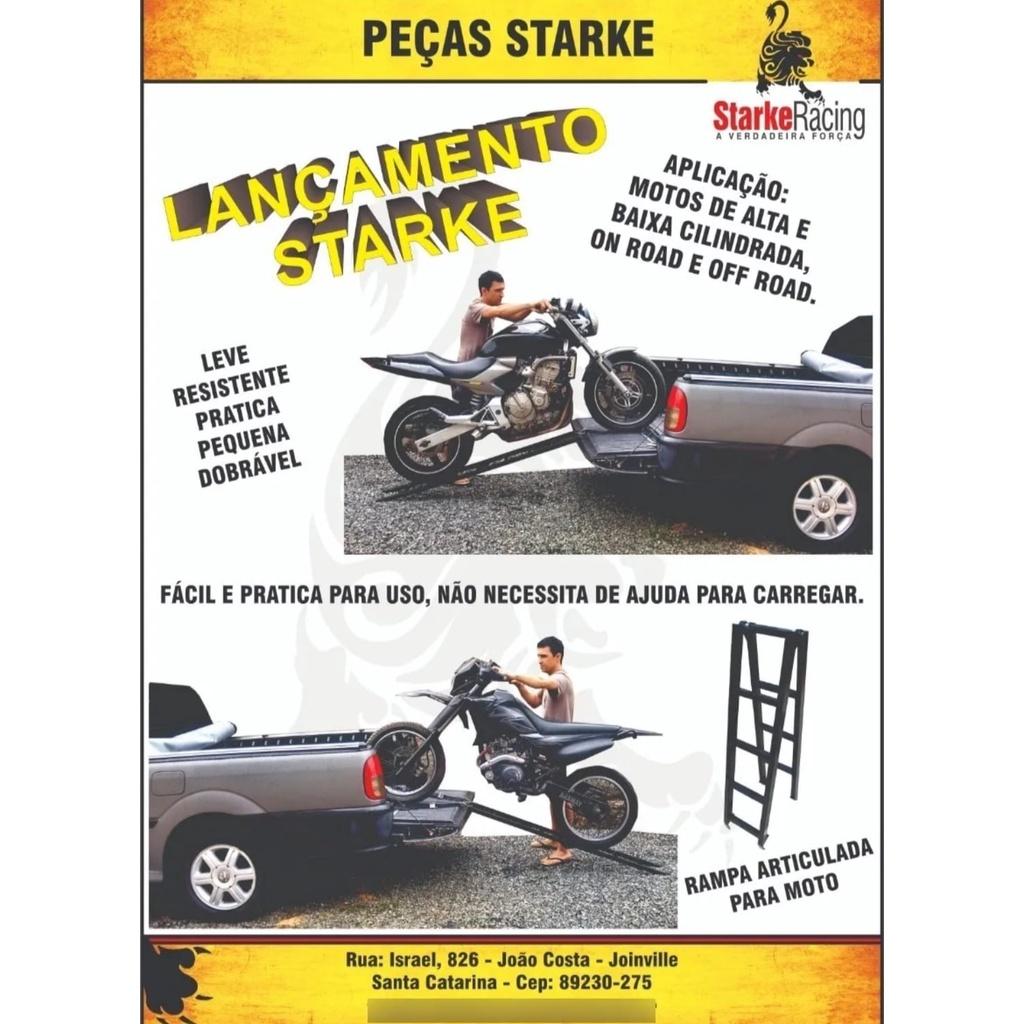 Rampa Para Carregar Moto Dobrável