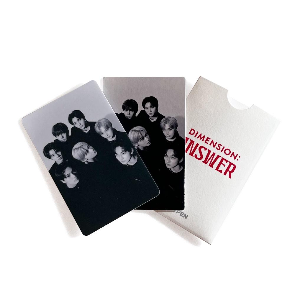 Apenas Powder Enhypen-dimension Answer Wever Verse Pob + Grupo Com Fotocard 2ea