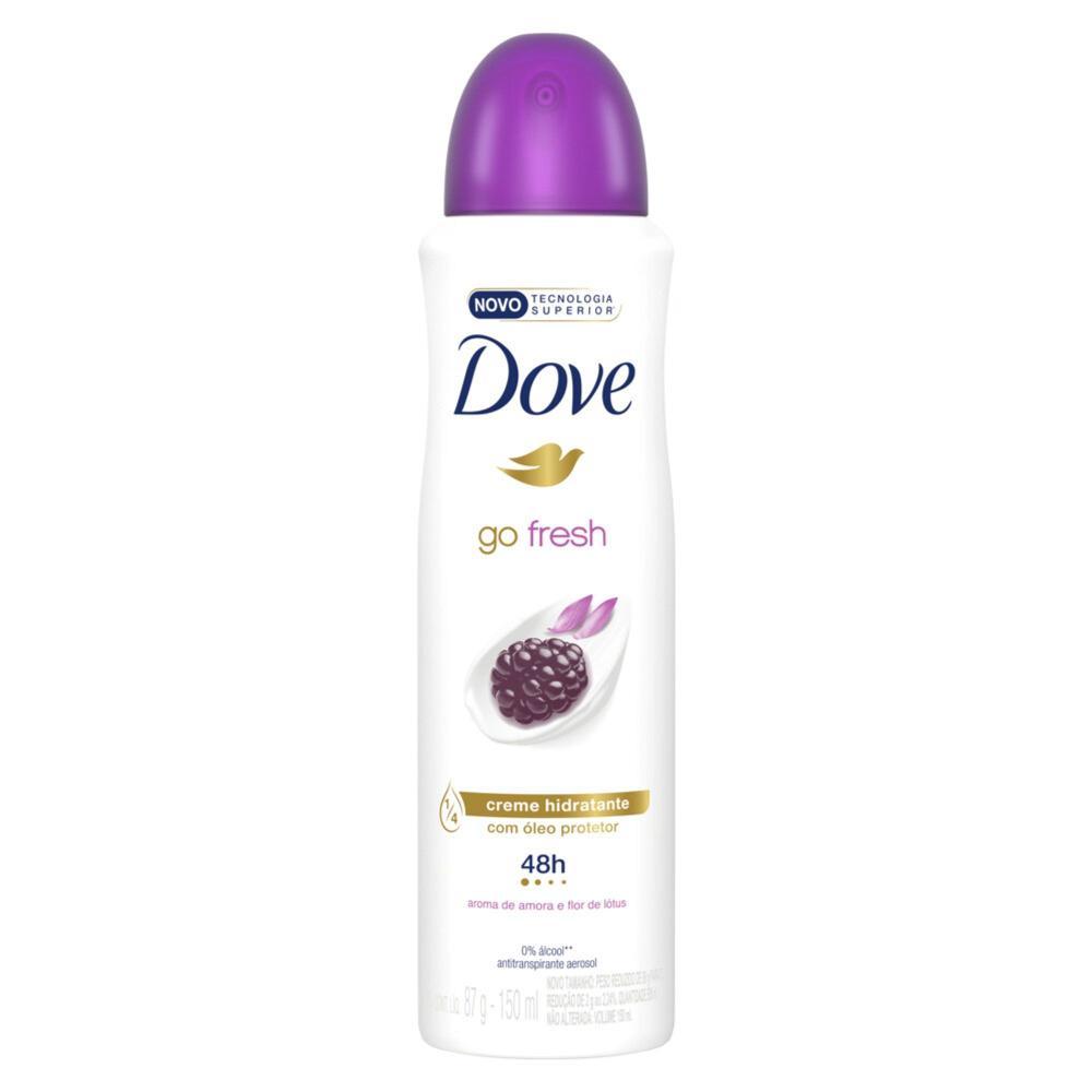Kit 4 Desodorantes Dove Nutritive Secrets Antitranspirante Aerossol Lavanda E Flores Brancas 150ml