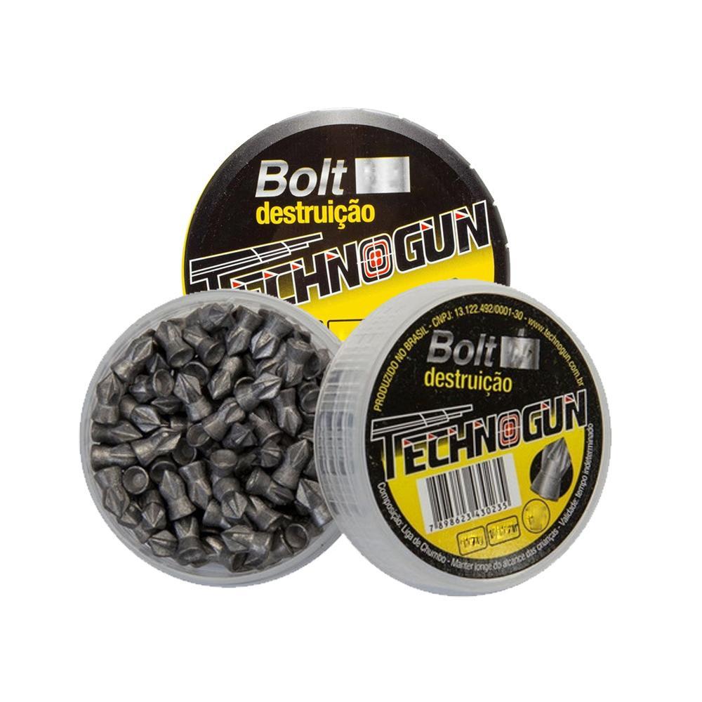 2 Latas De Chumbinho Bolt Destruição 5.5mm 250 Unidades Technogun