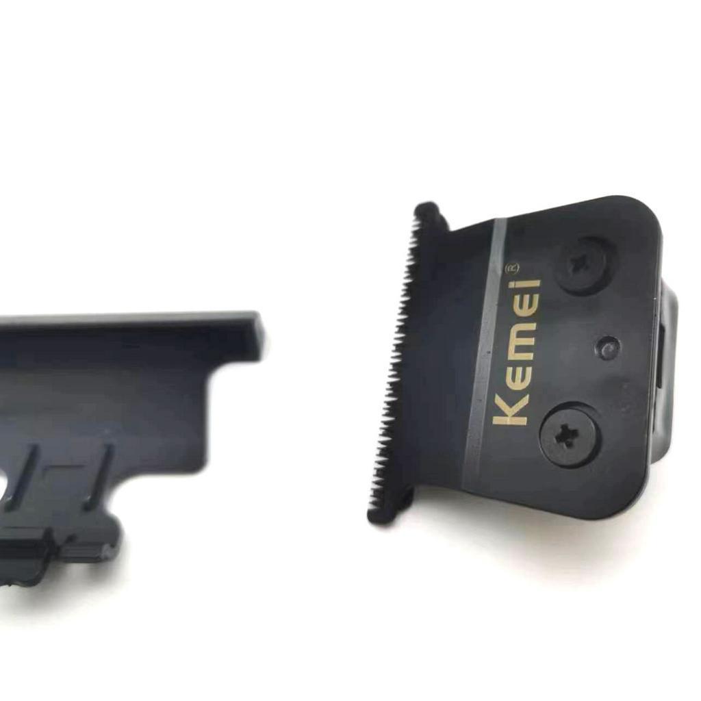 Kemei 2299 Lâmina De Corte De Cabelo Ajustável Para Km-2299 Cabeça Substituição Profissional Com Fenda Zero