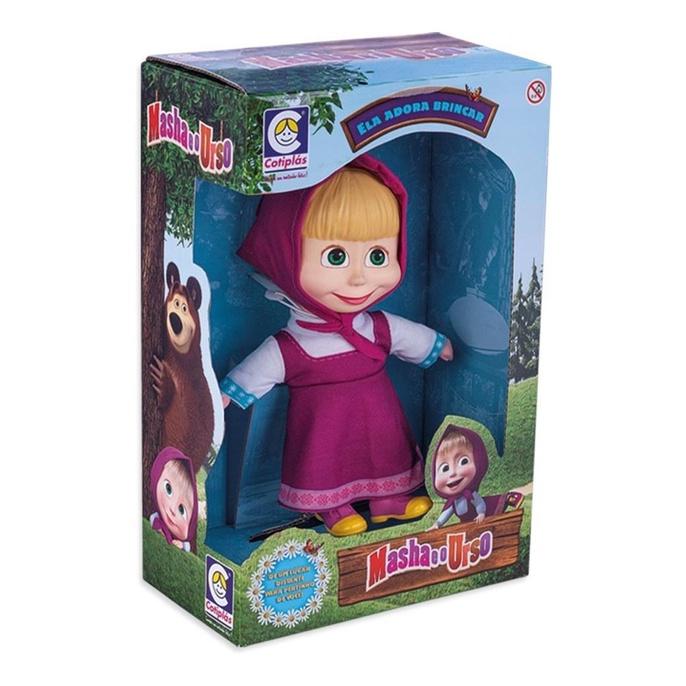 Boneca Masha E O Urso Cotiplas Original
