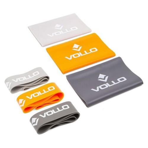 Kit 6 Faixas Elásticas Theraband E Mini Bands Vollo
