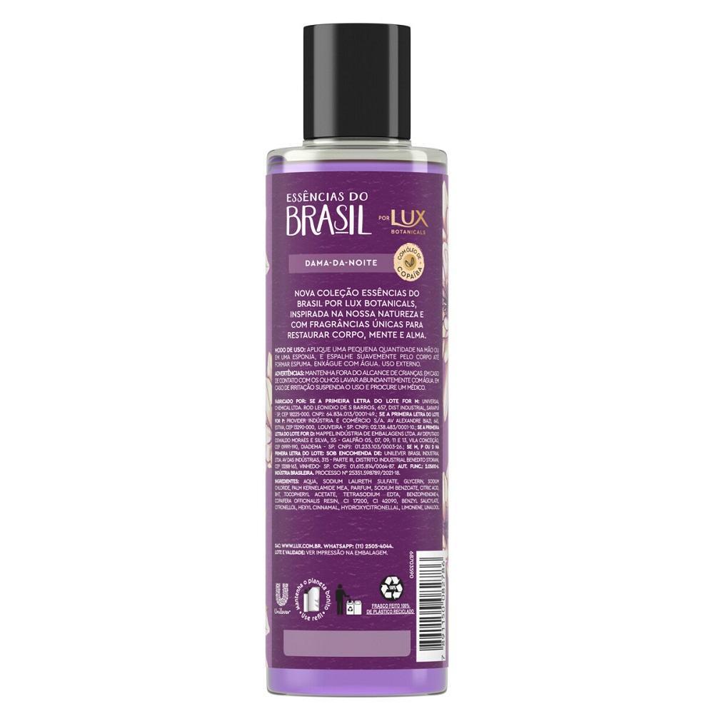 Sabonete Líquido Lux Essências Do Brasil Dama Da Noite 300ml