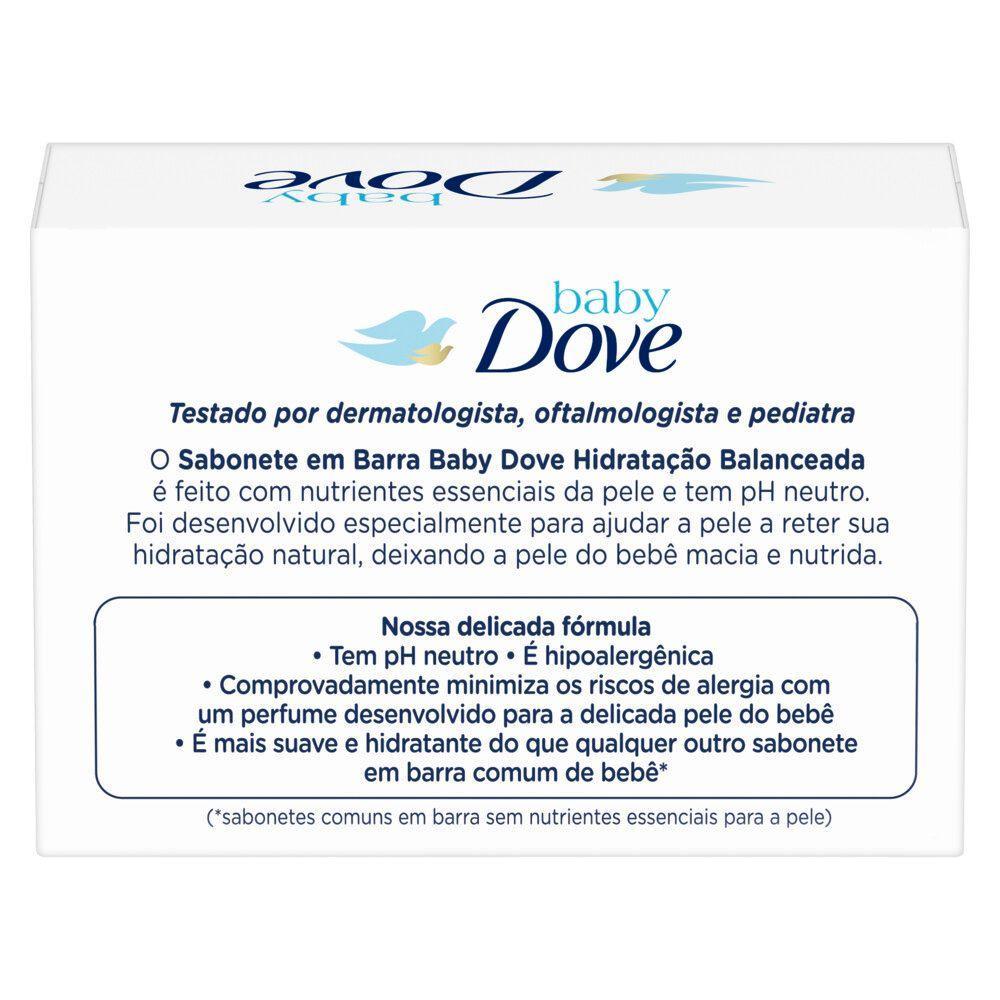 Sabonete Em Barra Baby Dove Hidratação Balanceada 75 G