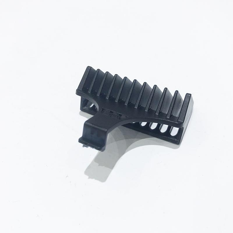 Kemei 0mm Aparador De Cabelo Limite Pente Universal Preto Guardas Guia De Corte Para Km-5027-1949 1 2 3 6 9 12mm
