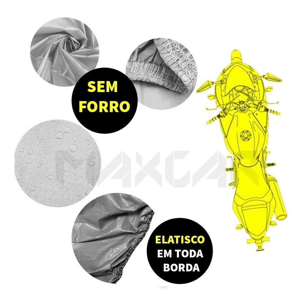 Capa Moto Protetora Sol Chuva Impermeável Honda Twister