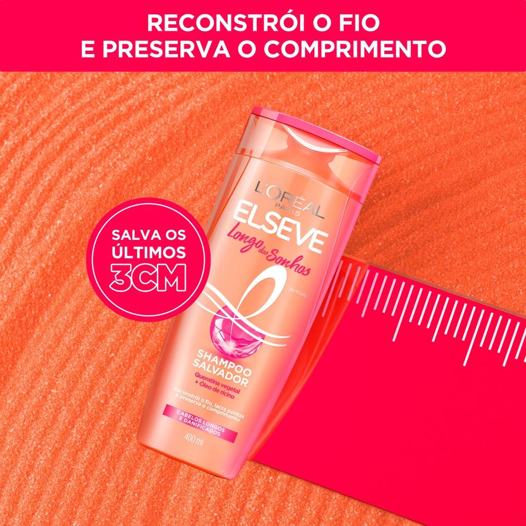 Shampoo L Oréal Paris Elseve Longo Dos Sonhos 400ml