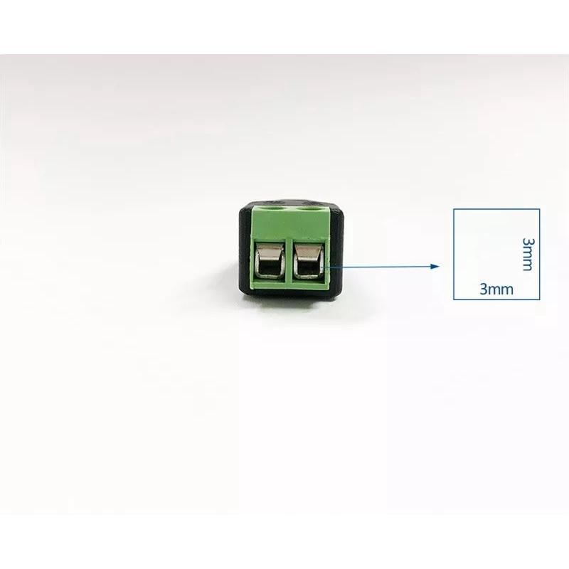 10 Plug Conector P4 Femea Borne Para Cftv Câmera Segurança