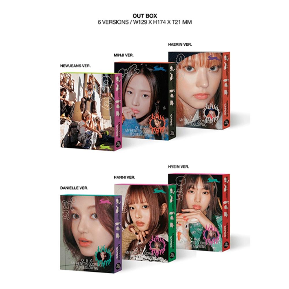 Newjeans Omg Message Card Version