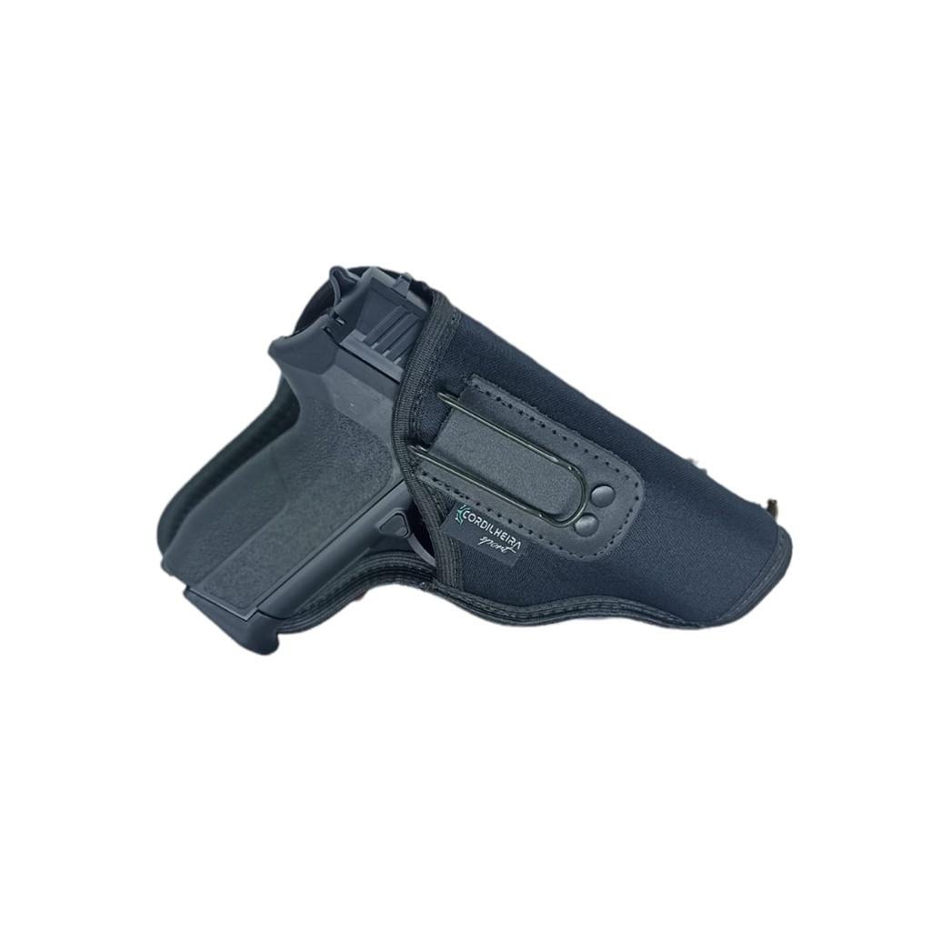 Coldre 840 Neoprene Interno Destro + 1 Porta Magazine Simples