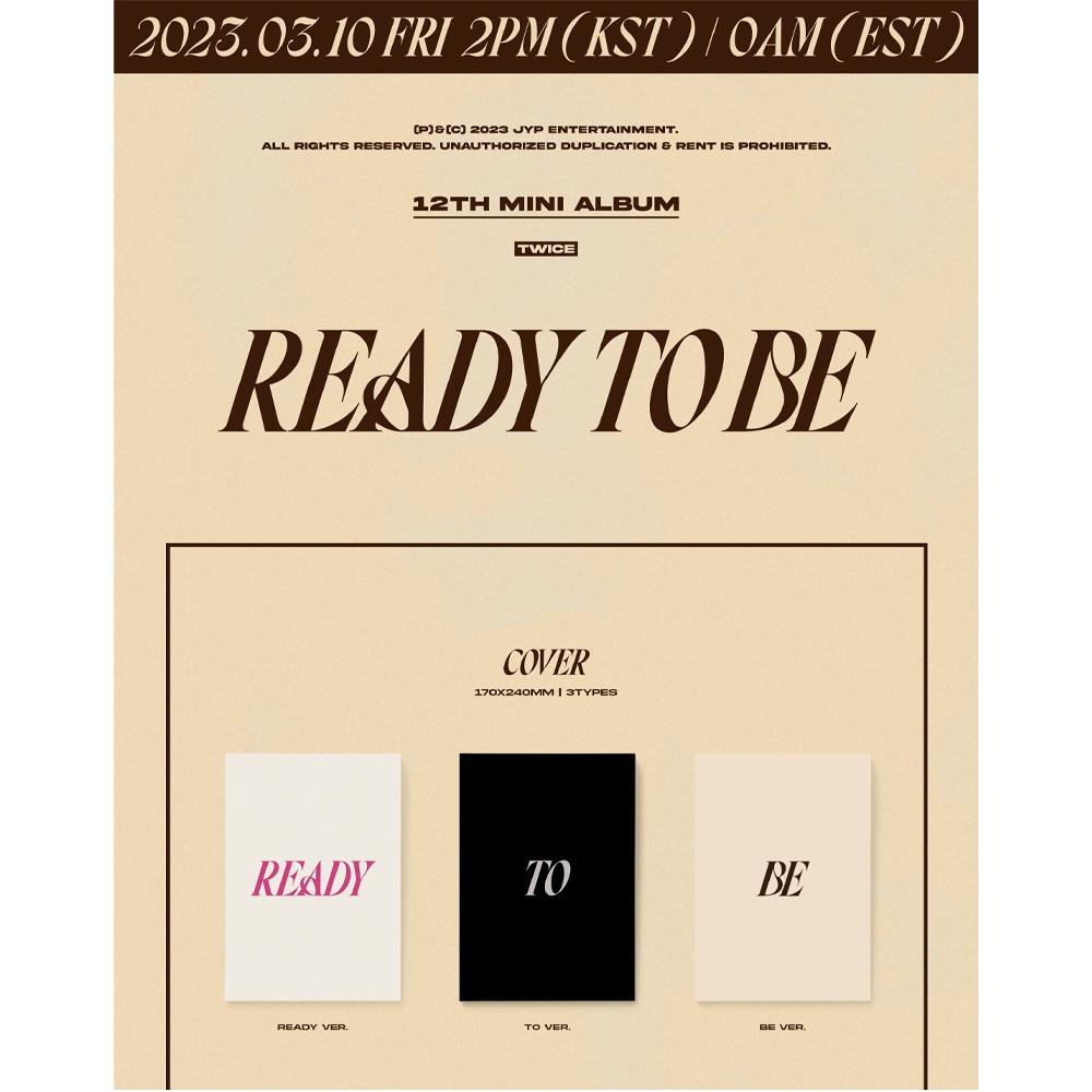 Twice-12o Mini Álbum [ready To Be]