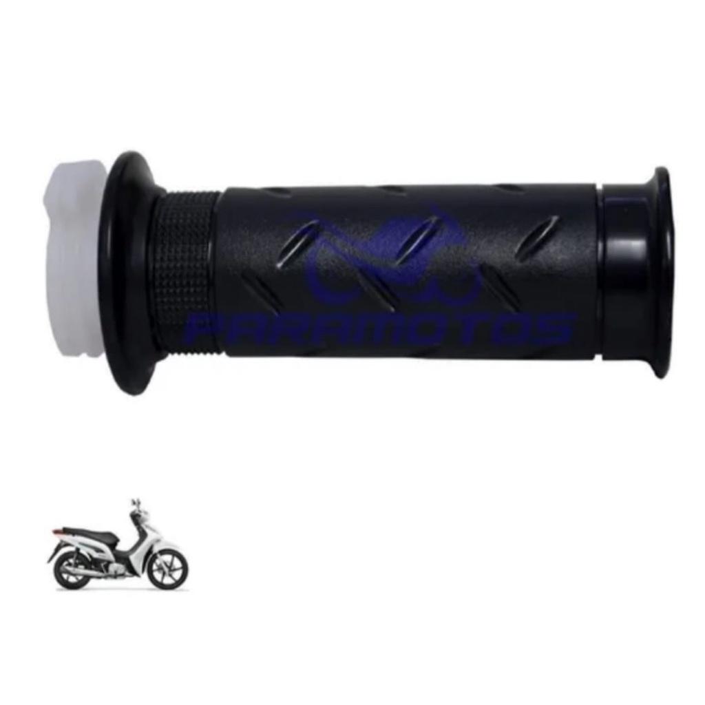 Manopla Modelo Original Com Roldana Biz 125 2006 A