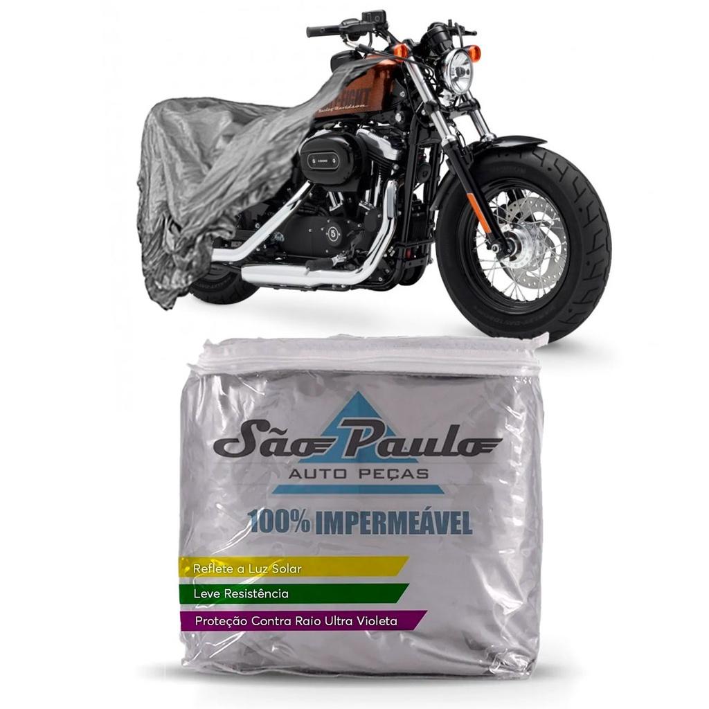 Capa Cobrir Moto Harley Sportster Xl 883 Impermeável Anti-uv