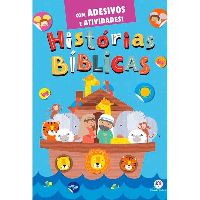 Histórias Bíblicas Com Adesivos E Atividades Ciranda Cultural