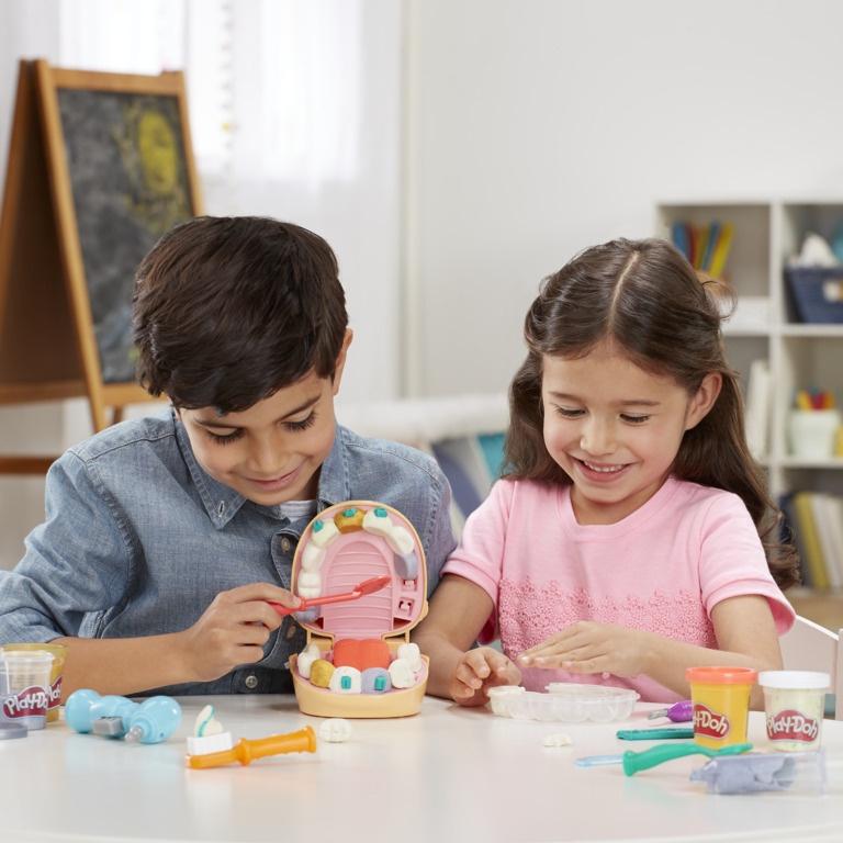Massinha Play Doh Brincando De Dentista - Hasbro F1259