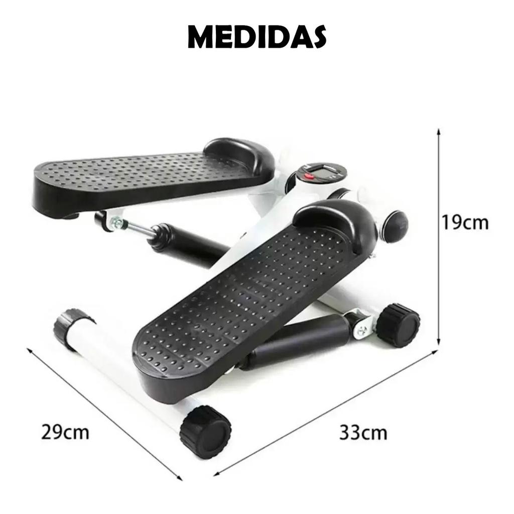 Stepper Simulador De Caminhada Com Monitor Lcd Exercícios Pernas Glúteos Lorben