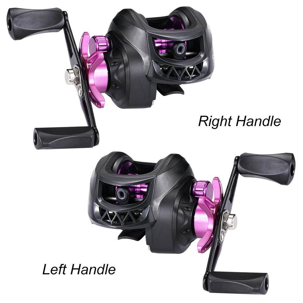 Carretilha De Pesca Sougayilang 7.2 1 De Alta Velocidade De Isca Metálica Roda MAX Drag 10kg
