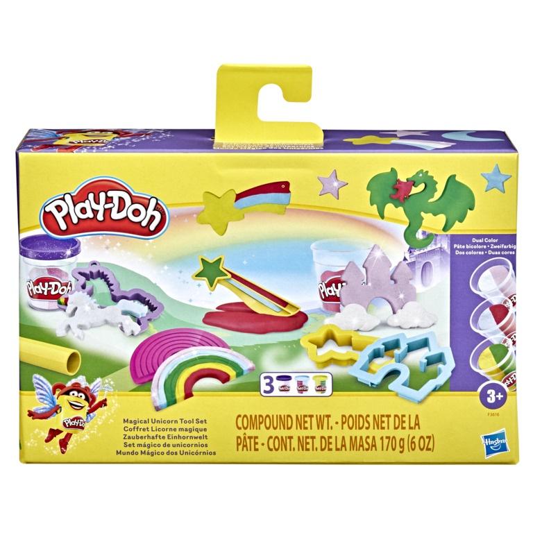 Massinha Play Doh Mundo Mágico Dos Unicórnios - Hasbro F3616
