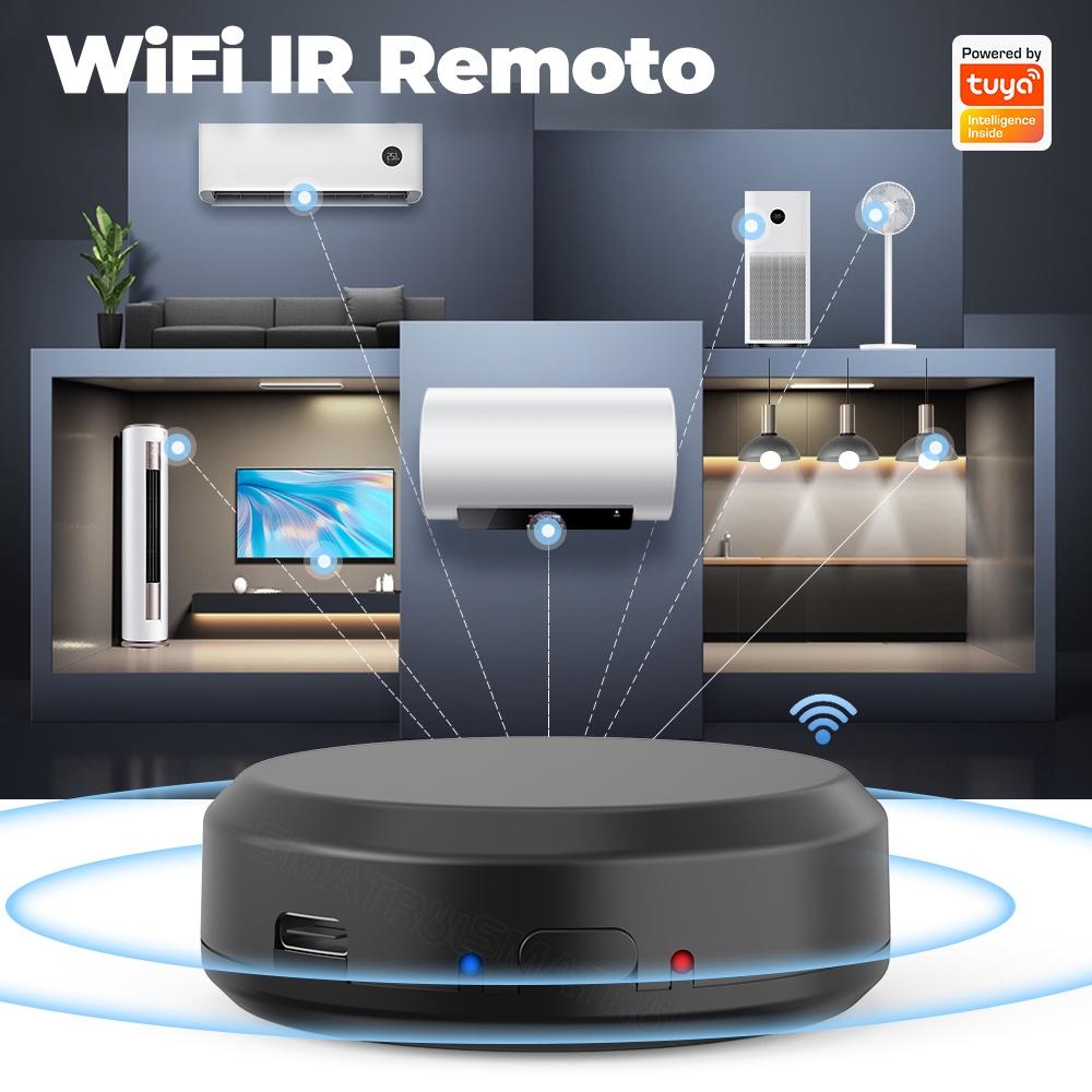 Smatrul Inteligente Ir Controle Remoto Wifi Ir Blaster Controlador Universal Hub Repetidor Trabalhar Com Alexa Tuya App Casa Inteligente