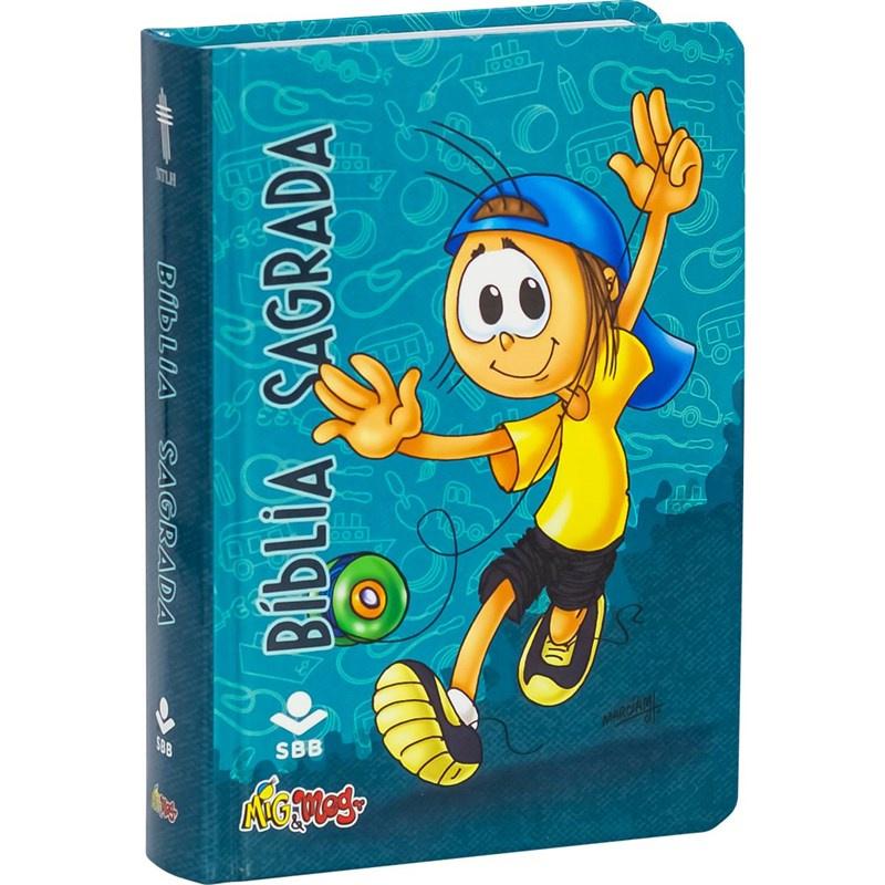 Bíblia Sagrada Mig Meg Masculino Ntlh Capa Dura