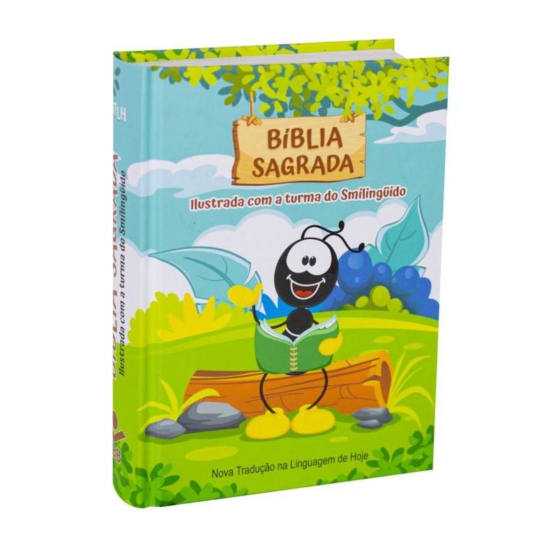 Bíblia Sagrada Ilustrada Com A Turma Do Smilingüido Ntlh Média Capa Dura