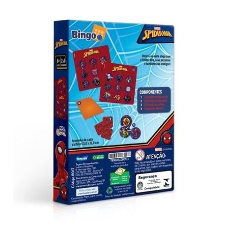 Jogo De Bingo Homem Aranha - Toyster