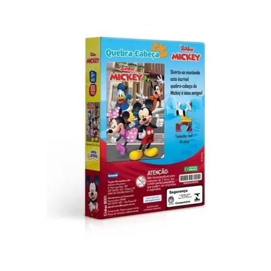 Quebra Cabeça Disney S Truma Do Mickey Mouse 100 Peças - Toyster