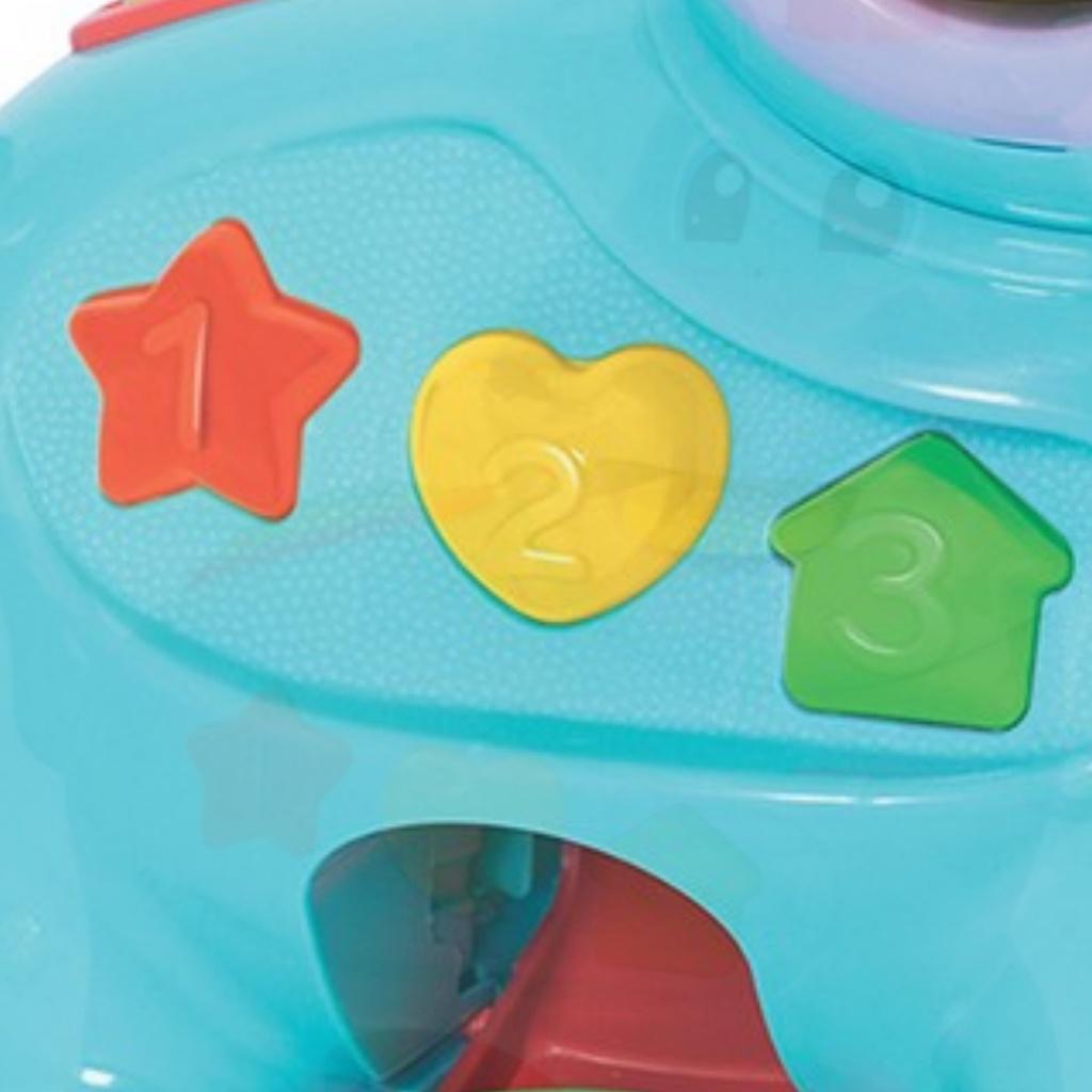 Brinquedo Educativo Coordenação Motora Didático Amiguinho Comilão Animais Bebê Mercotoys