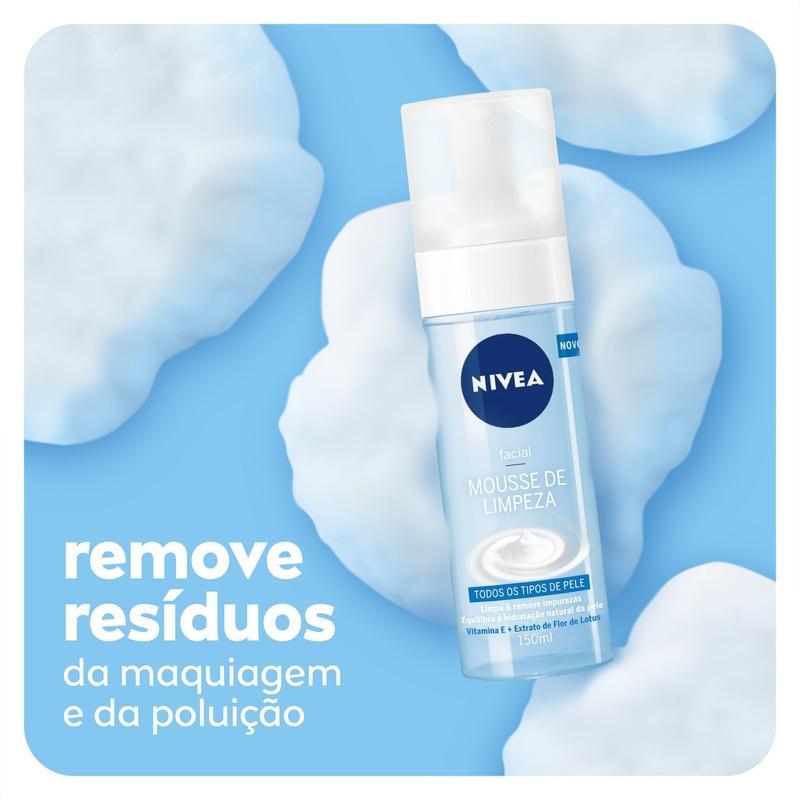 Nivea Mousse De Limpeza Facial Refrescante 150ml