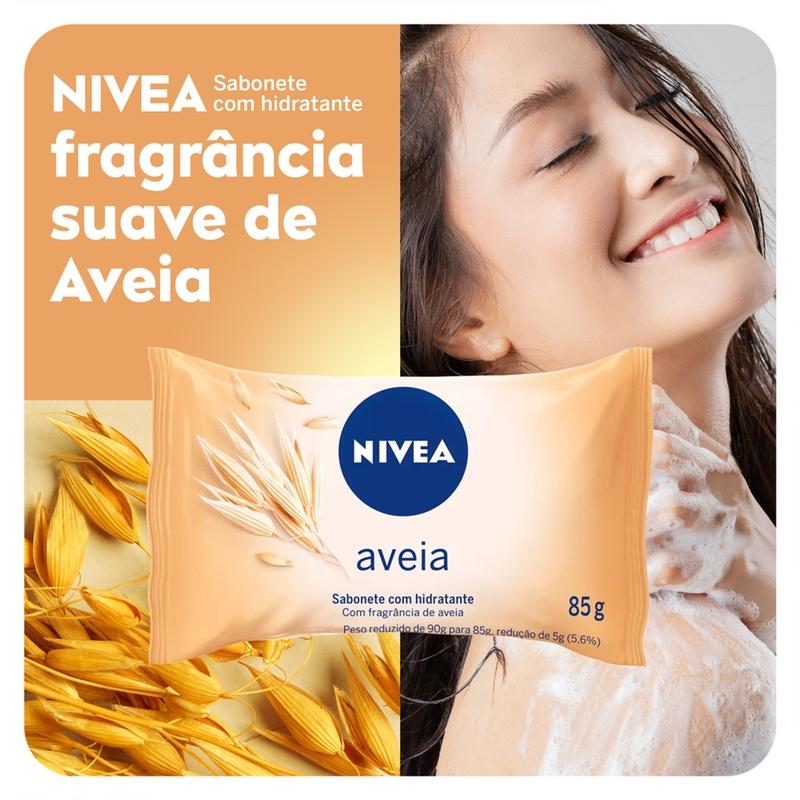 Nivea Sabonete Em Barra Aveia 85g